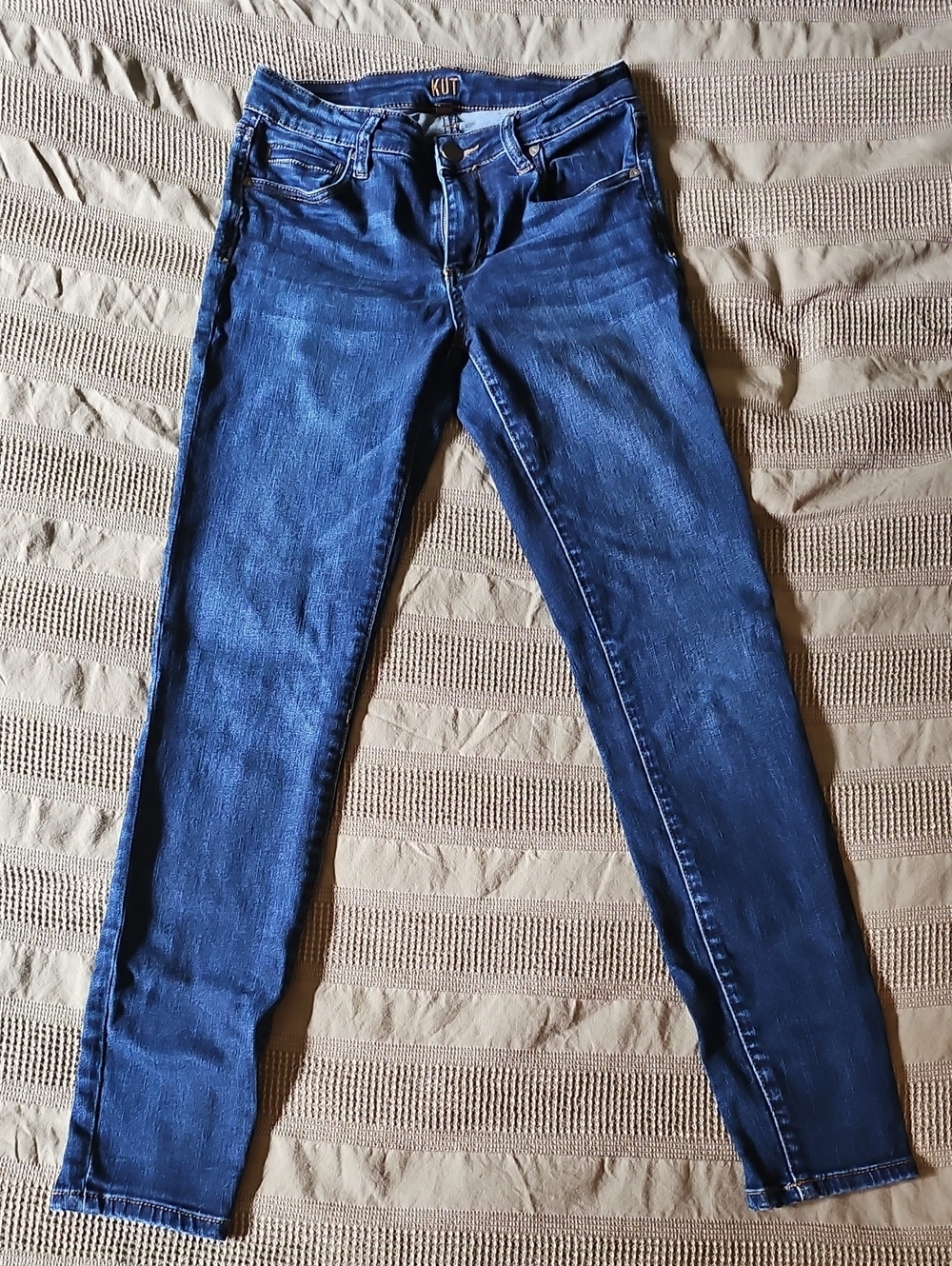 Kut from the Kloth Dark Blue Skinny Jeans